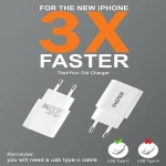 25W Type-C Adapter For Android &Amp; Iphone