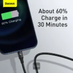 Baseus Rapid Series 3-In-1 Fast Charging Cable