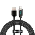 Baseus 66W Fast Charging Usb To Type-C Cable With Display