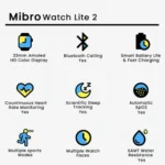 Mibro Lite 2 Smart Watch