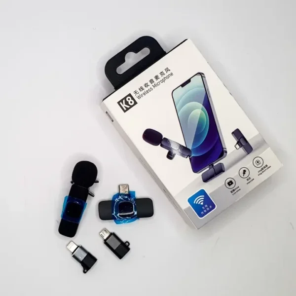 K8 Microphone - Wireless 3 In 1 Mic